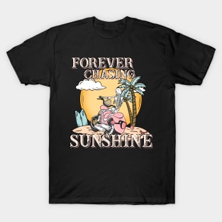 Forever Chasing Sunshine Skeleton T-Shirt